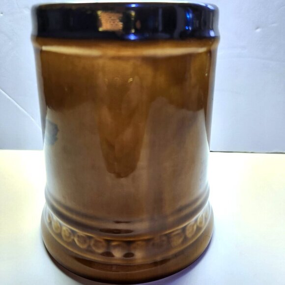 Lord Nelson Ware Beer Stein Your Supper Elijah Cotton Stafford England Vintage - Picture 5 of 7